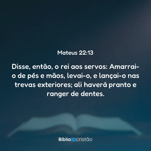 Mateus 22:13