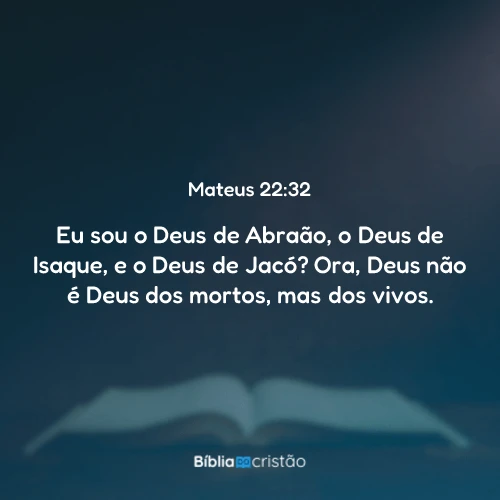 Mateus 22:32