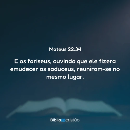 Mateus 22:34