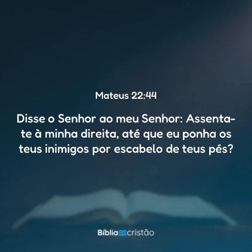 Mateus 22:44