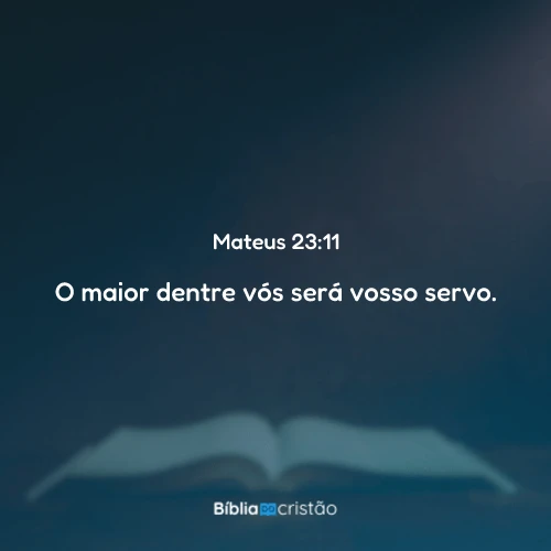 Mateus 23:11