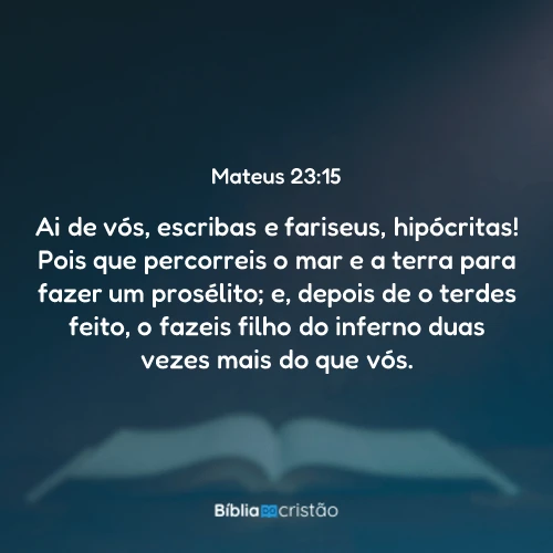 Mateus 23:15