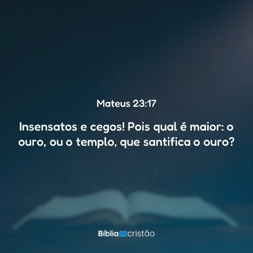 Mateus 23:17