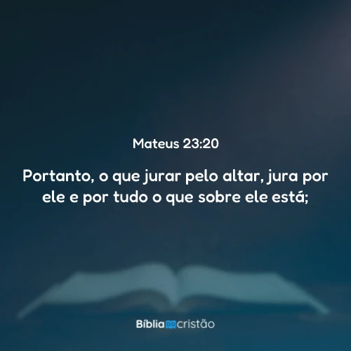 Mateus 23:20