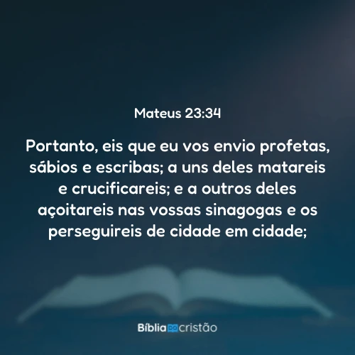 Mateus 23:34