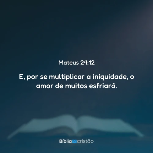 Mateus 24:12
