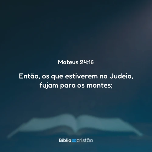 Mateus 24:16