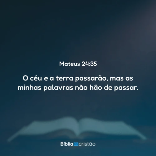 Mateus 24:35