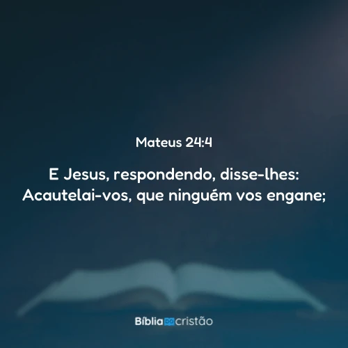 Mateus 24:4