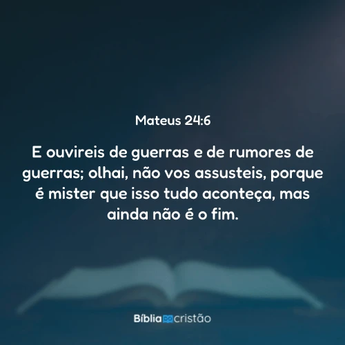 Mateus 24:6