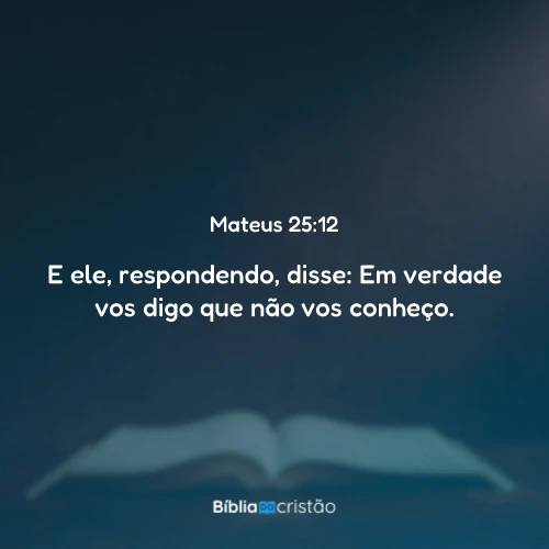 Mateus 25:12