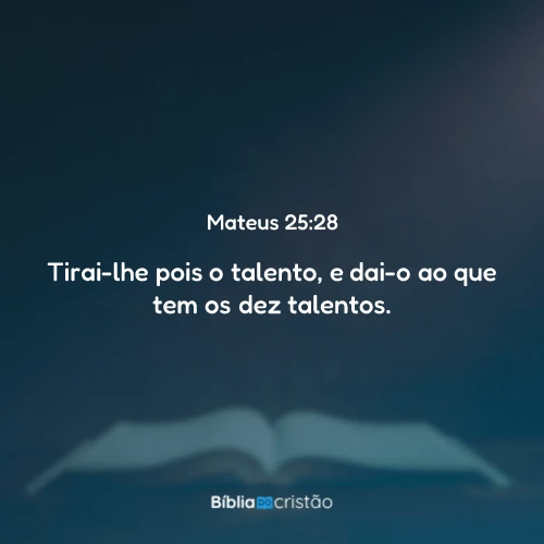 Mateus 25:28