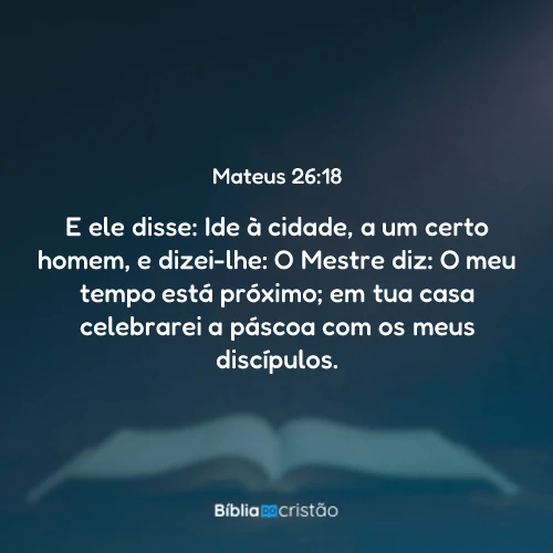 Mateus 26:18