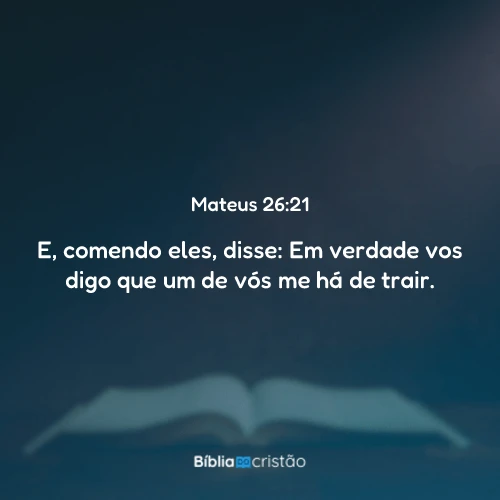 Mateus 26:21