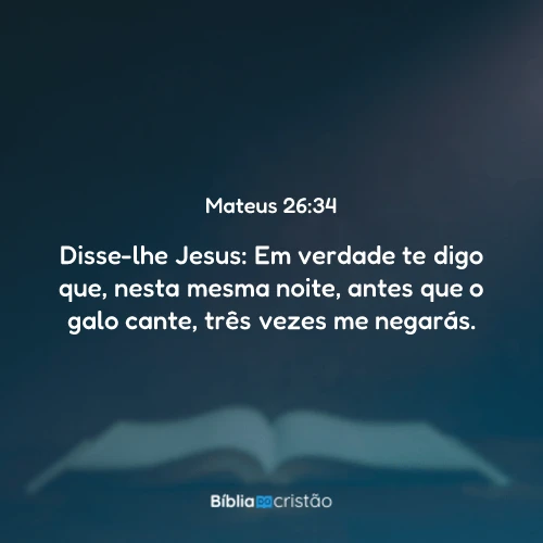 Mateus 26:34