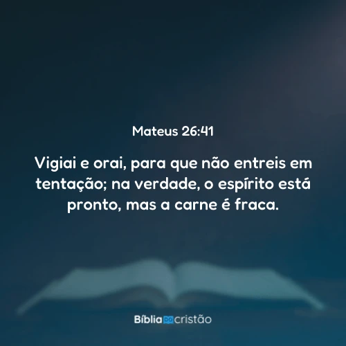 Mateus 26:41
