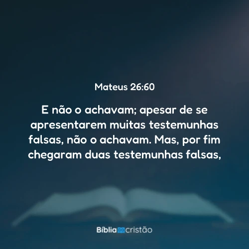Mateus 26:60