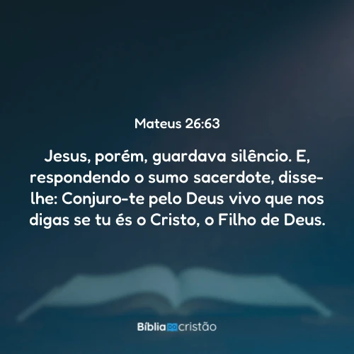 Mateus 26:63
