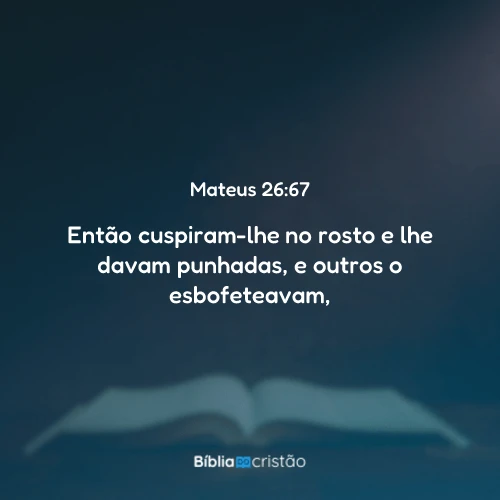 Mateus 26:67