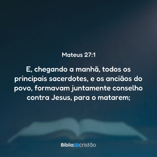 Mateus 27:1