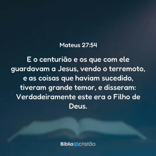 Mateus 27:54