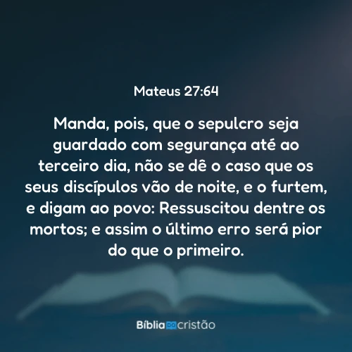 Mateus 27:64