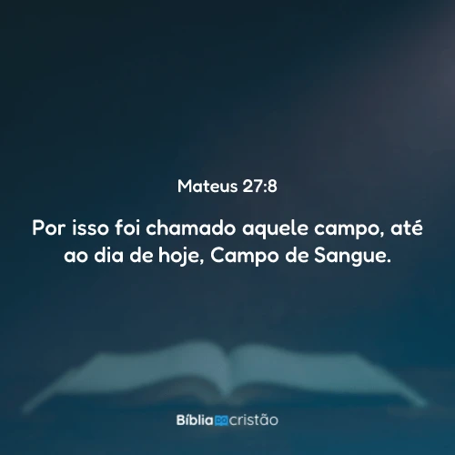 Mateus 27:8