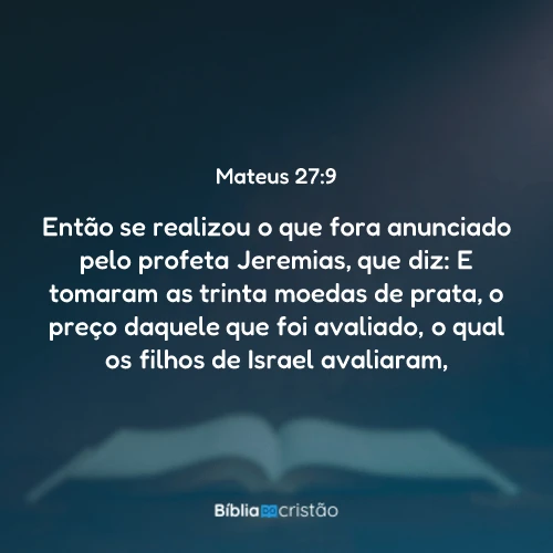 Mateus 27:9