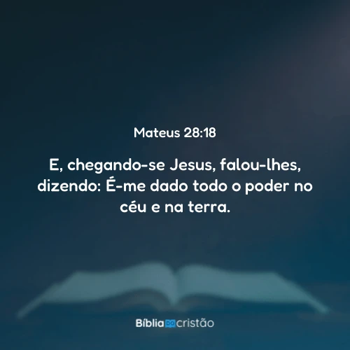 Mateus 28:18