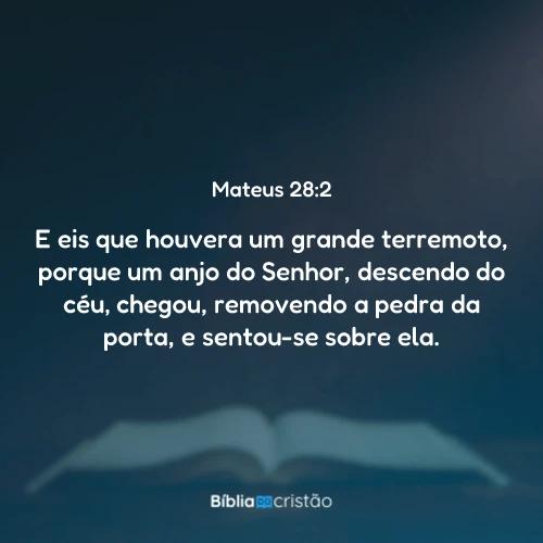Mateus 28:2