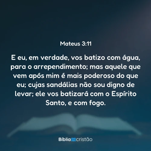 Mateus 3:11