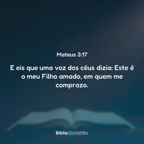 Mateus 3:17