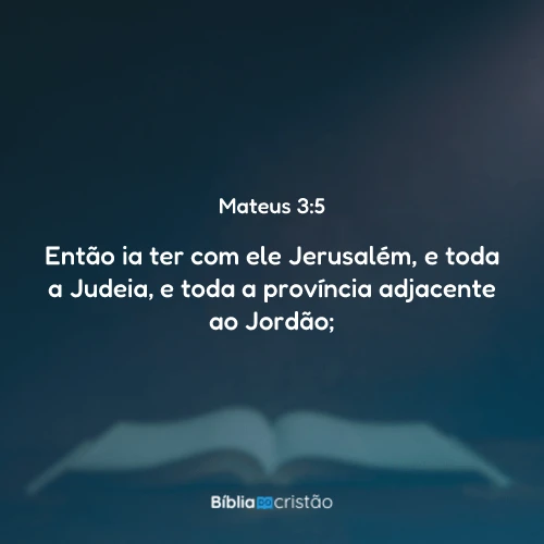 Mateus 3:5