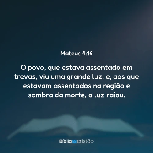 Mateus 4:16