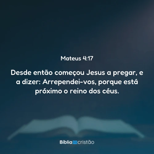 Mateus 4:17