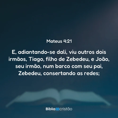 Mateus 4:21