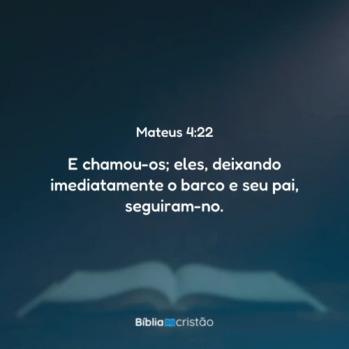 Mateus 4:22