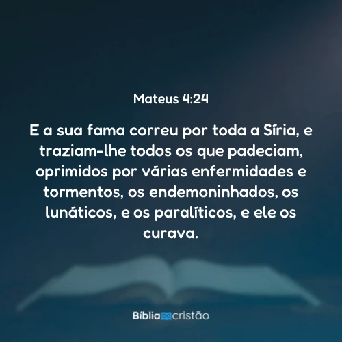 Mateus 4:24