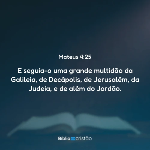 Mateus 4:25