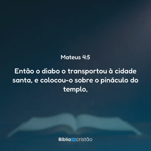 Mateus 4:5