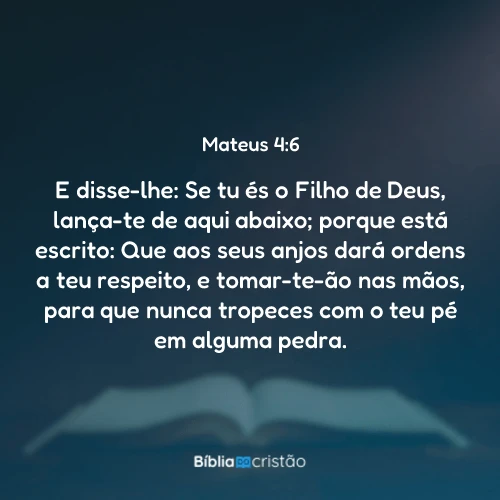 Mateus 4:6