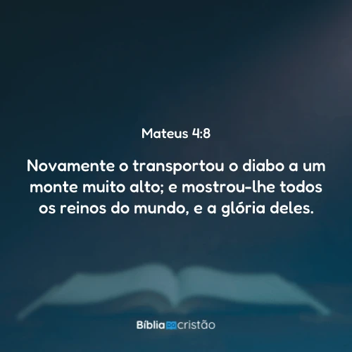 Mateus 4:8