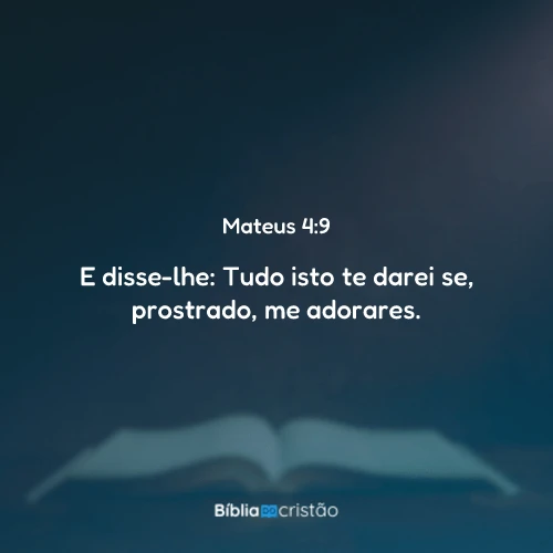Mateus 4:9