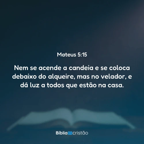 Mateus 5:15