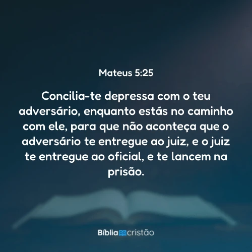 Mateus 5:25