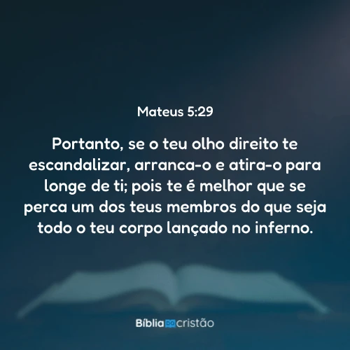 Mateus 5:29