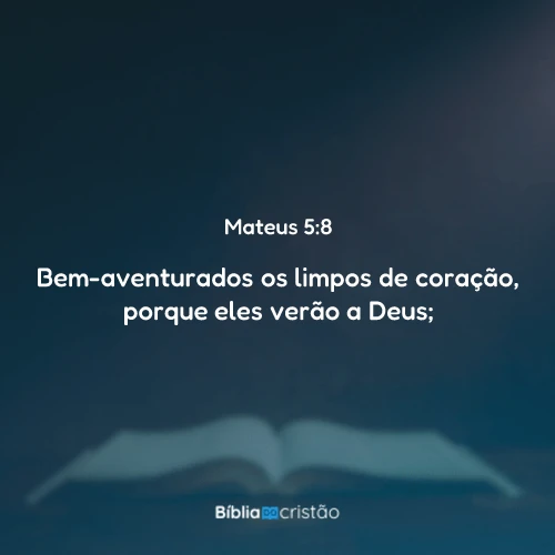 Mateus 5:8