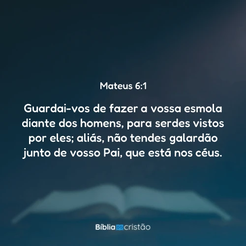 Mateus 6:1