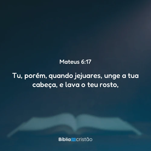Mateus 6:17