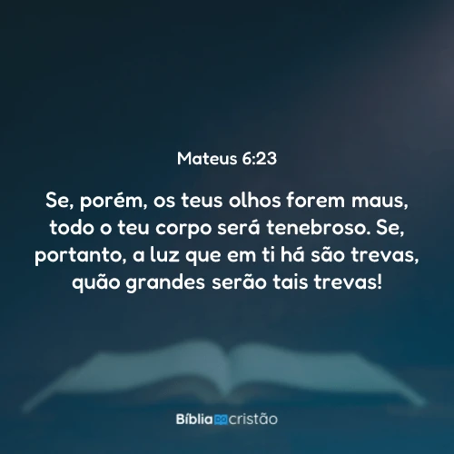 Mateus 6:23